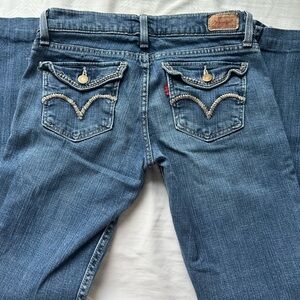 Levi’s Too Super Low 524 jeans Y2K Bootcut Flare